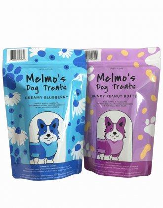 8oz dog food pouches digital printing glossy foil pouch PLA stand up pouches china wholesaler(d)