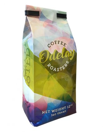 digital pouch printing side gusset coffee bags with valve (a)