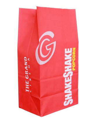 snack packaging kraft paper side gusset pouch with block bottom digital printing logo design food grade packaing (d) 